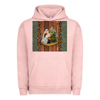 Pigment Salmon jesus Urban Hoodie - JahusDesignShop