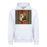 White jesus Urban Hoodie - JahusDesignShop
