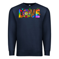 Navy lgbtq love Premium Sweatshirt - texasbilliewilder