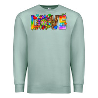 Seafoam lgbtq love Premium Sweatshirt - texasbilliewilder