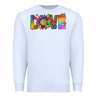 White lgbtq love Premium Sweatshirt - texasbilliewilder