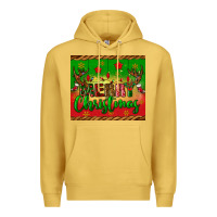 Antique Gold merry christmas tumbler Premium Hoodie - BundleAndBundleShop