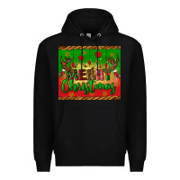 Black merry christmas tumbler Premium Hoodie - BundleAndBundleShop