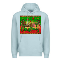 Blue Mist merry christmas tumbler Premium Hoodie - BundleAndBundleShop