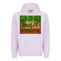 Lilac merry christmas tumbler Premium Hoodie - BundleAndBundleShop