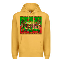 Mustard merry christmas tumbler Premium Hoodie - BundleAndBundleShop