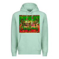 Seafoam merry christmas tumbler Premium Hoodie - BundleAndBundleShop