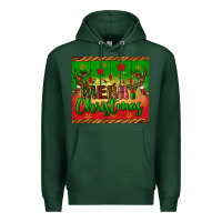 Sports Green merry christmas tumbler Premium Hoodie - BundleAndBundleShop