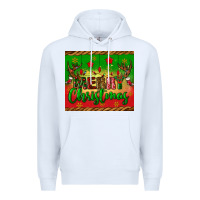 White merry christmas tumbler Premium Hoodie - BundleAndBundleShop