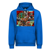 Cobalt christmas reinder Urban Hoodie - JahusDesignShop