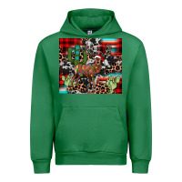 Emerald christmas reinder Urban Hoodie - JahusDesignShop