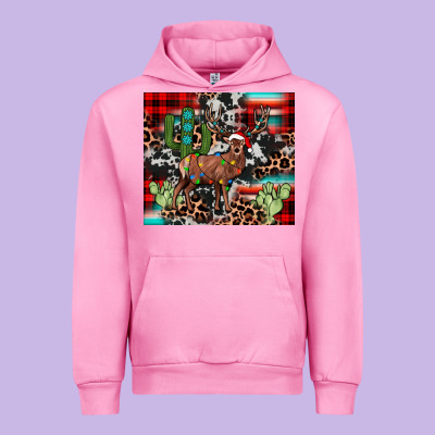 Christmas Reinder Urban Hoodie Designed By Jahusdesignshop
