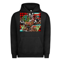 Pigment Black christmas reinder Urban Hoodie - JahusDesignShop