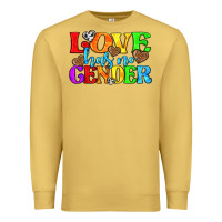 Antique Gold love has no gender pride lgbtq Premium Sweatshirt - texasbilliewilder
