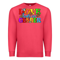 Cardinal love has no gender pride lgbtq Premium Sweatshirt - texasbilliewilder