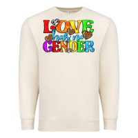 Sandshell love has no gender pride lgbtq Premium Sweatshirt - texasbilliewilder