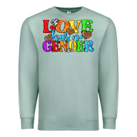 Seafoam love has no gender pride lgbtq Premium Sweatshirt - texasbilliewilder