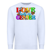White love has no gender pride lgbtq Premium Sweatshirt - texasbilliewilder