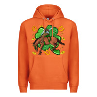 Carrot cowboy with shamrock Premium Hoodie - Artiststas