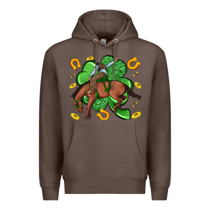 Cowboy With Shamrock Premium Hoodie by Artiststas | Teevron
