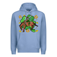 Colony Blue cowboy with shamrock Premium Hoodie - Artiststas