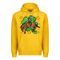 Lemon cowboy with shamrock Premium Hoodie - Artiststas