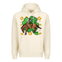 Tofu cowboy with shamrock Premium Hoodie - Artiststas