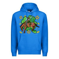 True Royal cowboy with shamrock Premium Hoodie - Artiststas