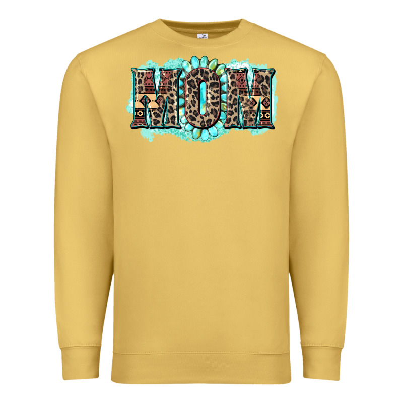 Aztec Mom Premium Sweatshirt by Zillion Design Studio | Teevron