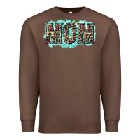 Chestnut aztec mom Premium Sweatshirt - Zillion Design Studio