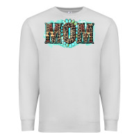 Dove Grey aztec mom Premium Sweatshirt - Zillion Design Studio