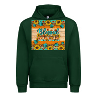 Forest Green Blessed mama Urban Hoodie - Artiststas
