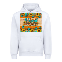 White Blessed mama Urban Hoodie - Artiststas