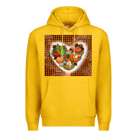 Lemon western fall heart Premium Hoodie - AdoDesignShop