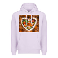 Lilac western fall heart Premium Hoodie - AdoDesignShop