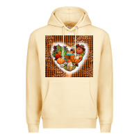Pina Colada western fall heart Premium Hoodie - AdoDesignShop
