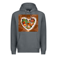 Rock western fall heart Premium Hoodie - AdoDesignShop