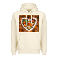 Sandshell western fall heart Premium Hoodie - AdoDesignShop