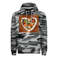 Slate Camo western fall heart Premium Hoodie - AdoDesignShop