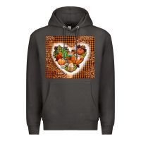 Smoke western fall heart Premium Hoodie - AdoDesignShop