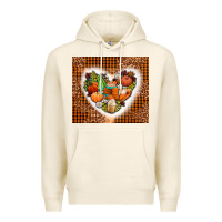 Tofu western fall heart Premium Hoodie - AdoDesignShop