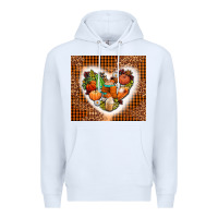 White western fall heart Premium Hoodie - AdoDesignShop