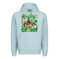 Blue Mist lucky cowboy Premium Hoodie - Artiststas