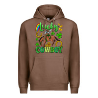 Chestnut lucky cowboy Premium Hoodie - Artiststas