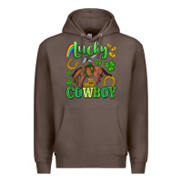 Coffee lucky cowboy Premium Hoodie - Artiststas