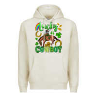 Oatmeal Heather lucky cowboy Premium Hoodie - Artiststas