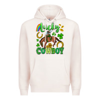 Pale Pink lucky cowboy Premium Hoodie - Artiststas