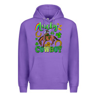 Purple lucky cowboy Premium Hoodie - Artiststas