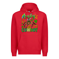 Red lucky cowboy Premium Hoodie - Artiststas