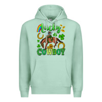 Seafoam lucky cowboy Premium Hoodie - Artiststas